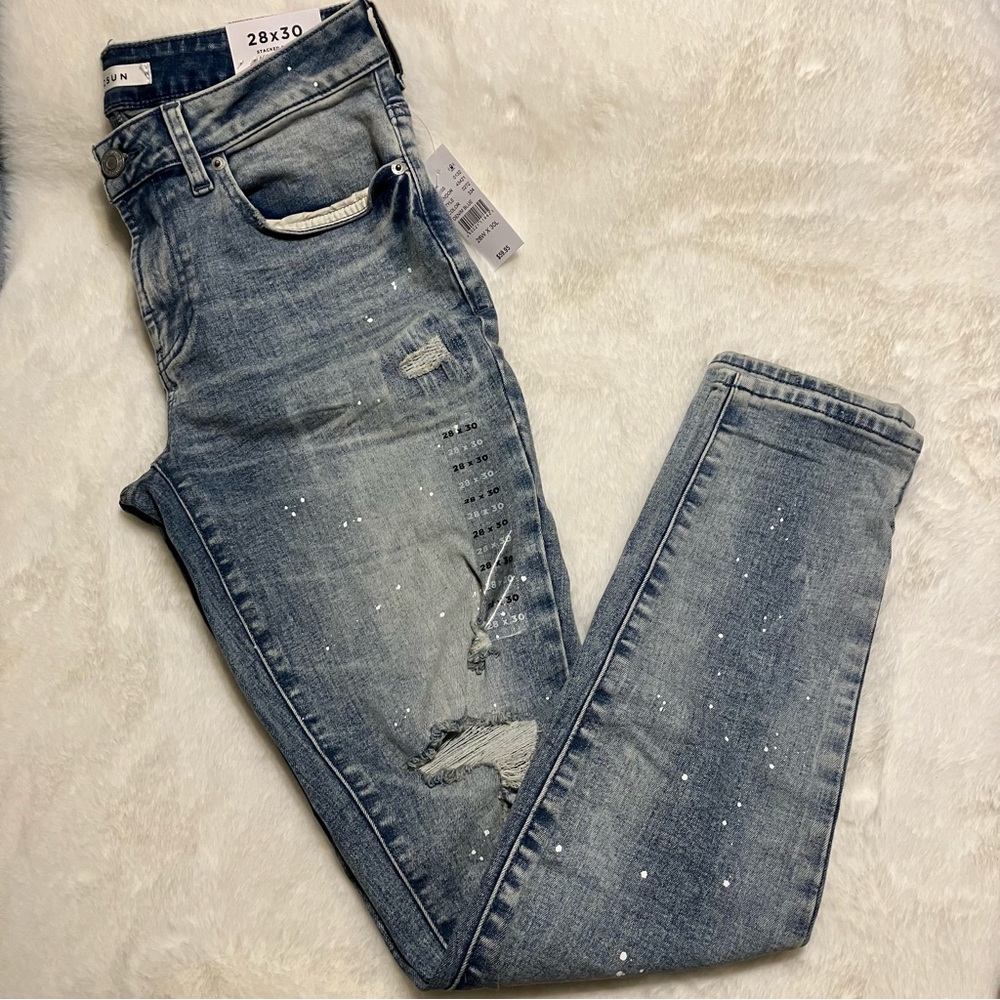 PacSun Stacked Skinny Jeans